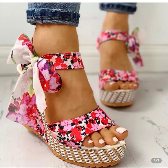 Shoes - Espadrilles wedges